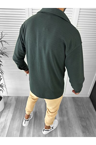 dehaine Men's shirt, casual, khaki, 12916