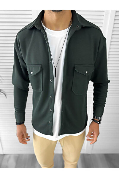 dehaine Men's shirt, casual, khaki, 12910