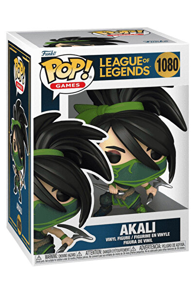 Funko Pop! Games: LoL Akali League of Legends Koleksiyonluk Vinil Figür 9,5 cm