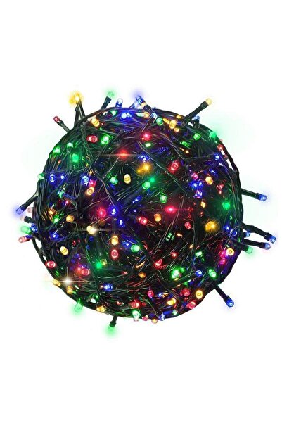 SIKS Instalație liniară de Crăciun, 100 de metri, 1000 de LED-uri, cu 8 efect...