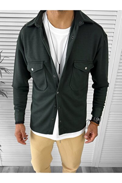 dehaine Men's shirt, casual, khaki, 12916