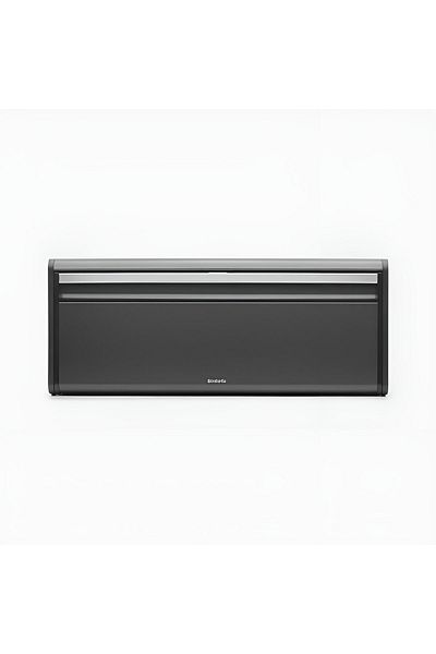 Brabantia Bread Box Confident Gray Cornered Steel Bread Basket