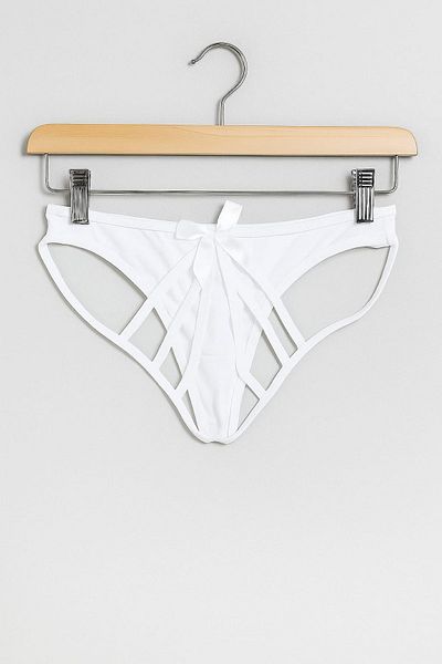 enmodaiçgiyim White Cage Women's Panties