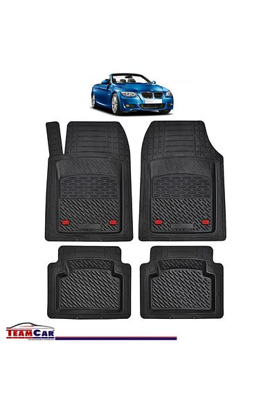 TEAMCAR ® Car Mats Tray Type Compatible with BMW 3 Series E93 Convertible (2007–2013)