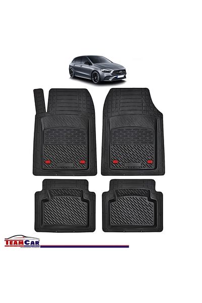 TEAMCAR ® Car Mats Tray Type Compatible Mercedes-Benz B-Class W247 MPV (2018–2025)