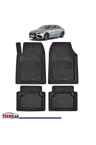 TEAMCAR ® Car Mats Tray Type Compatible Mercedes-Benz A-Class V177 Sedan (2018–2025)