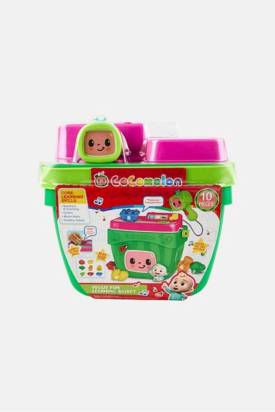 Cocomelon 10 Pcs Veggie Fun Learning Basket
