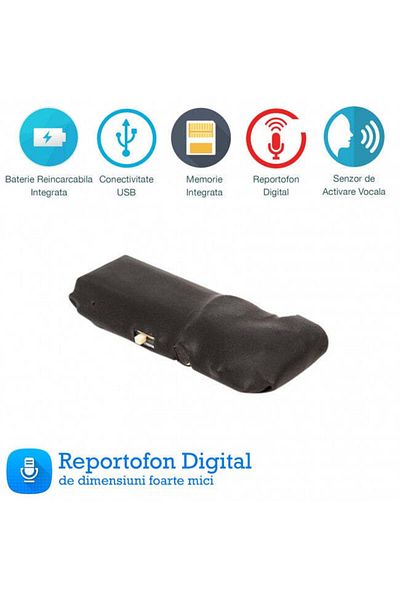 Minitechnics Voice activated voice recorder - 7grame, 8Gb Sublimo-8GbVA