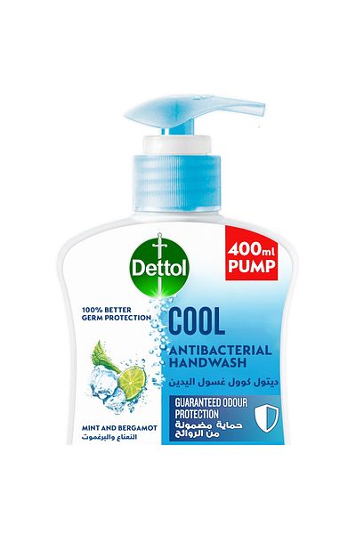 Dettol Handwash Liquid Soap Cool Pump Mint & Bergamot Fragrance