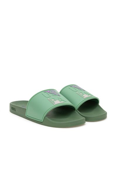 U.S. Polo Assn. شبشب رجالي باللون الأخضر المائي 50305434-VR048