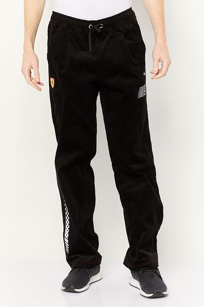 Puma X Scuderia Ferrari Men Sportswear Fit Outdoor Sweatpants, Black