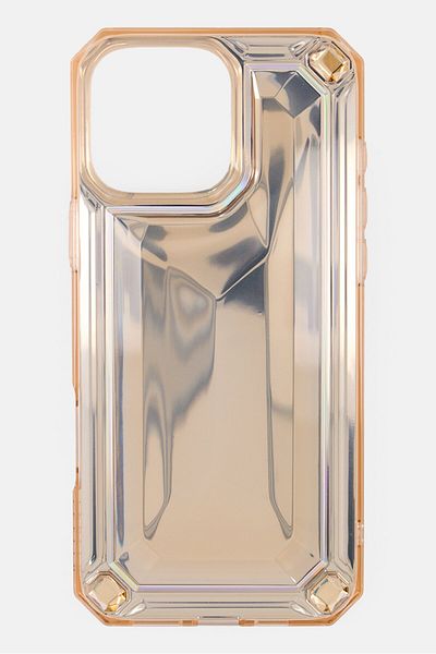 Levelo غلاف هاتف iPhone 16 Pro Max بتصميم فينيسا الماسي، رمل الصحراء