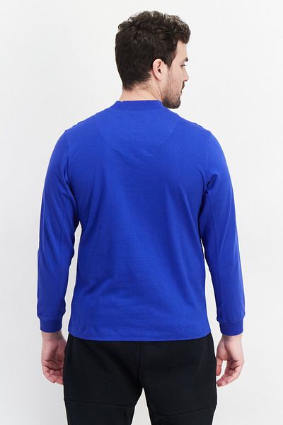 adidas Men Sportswear Fit Long Sleeve Training T-Shirt, Blue