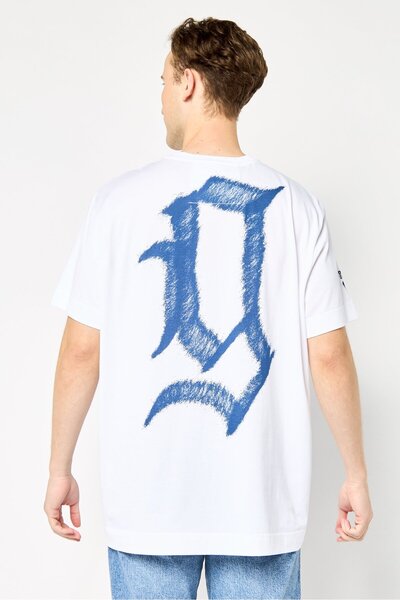 Givenchy Men Crew Neck Short Sleeve Graphic Print T-Shirt, White