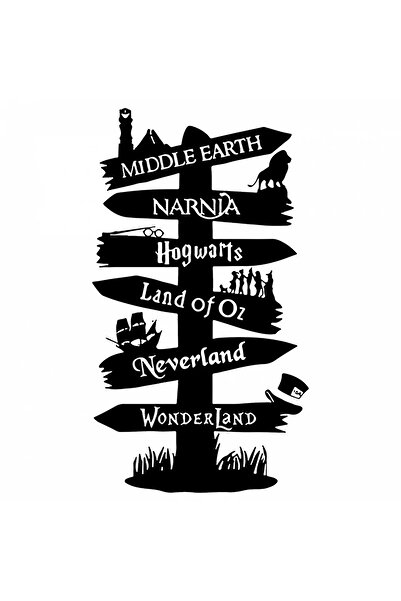 INOVATIX Set de 8 piese, autocolant Harry Potter Fantasy Land, INOVATIX®. 6 cm