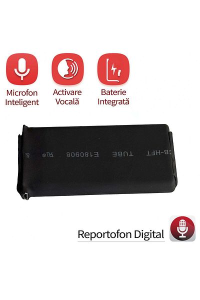 Minitechnics Professional Integral Voice Recorder, BlackBox 90140RECVA - 384 hours - 40 days of autonomy with activation