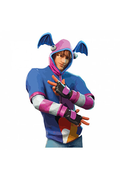 INOVATIX Set de 8 piese, autocolant costum Fortnite K-Pop, INOVATIX®. 6 cm