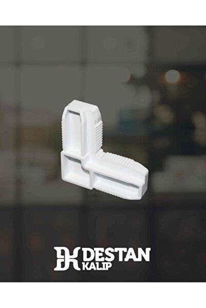 Destan SİNEKLİK 17X25 KÖŞE TAKOZU BEYAZ (8adet)