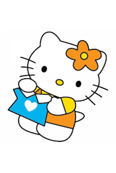 INOVATIX Σετ 8 τεμαχίων, αυτοκόλλητο μπλουζάκι Hello Kitty, INOVATIX®. 6 εκ.