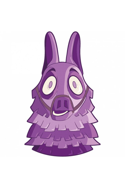 INOVATIX Set de 8 piese, autocolant Fortnite Llama, INOVATIX®. 6 cm