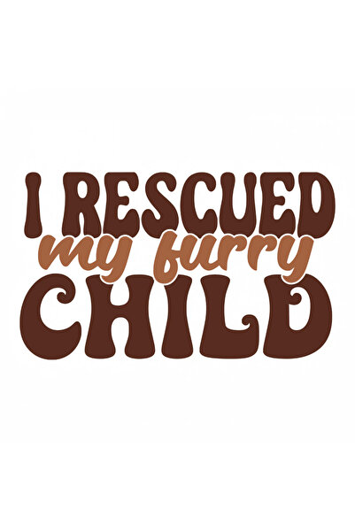 INOVATIX Set de 8 piese, autocolant Mi-am salvat copilul blănos, INOVATIX®. 6 cm