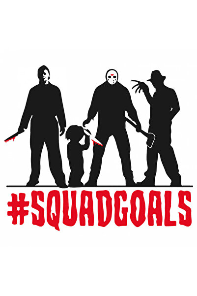 INOVATIX Σετ 8 τεμαχίων, Αυτοκόλλητο με Τέρματα Ομάδας Ταινίας Τρόμου, INOVAT...