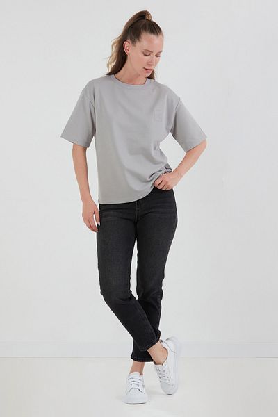 Fulla Moda Μπλουζάκι με κέντημα με γράμμα R