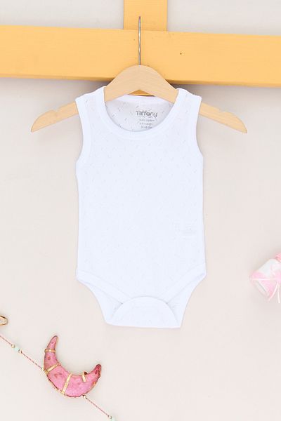Fulla Moda 100% Cotton Snap Fastener Children's Bodysuit