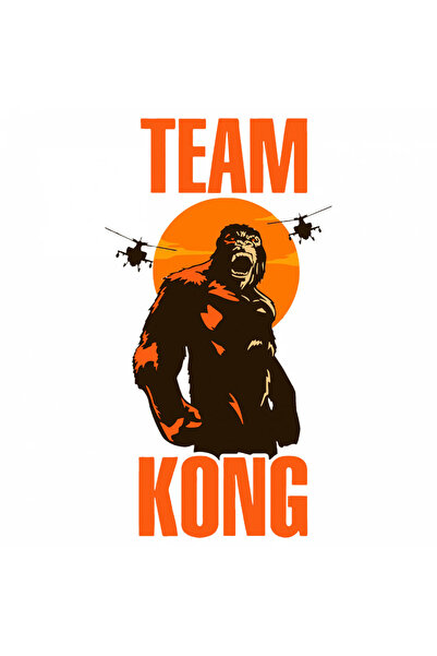 INOVATIX Set de 8 piese, autocolant Godzilla Team Kong, INOVATIX®. 6 cm