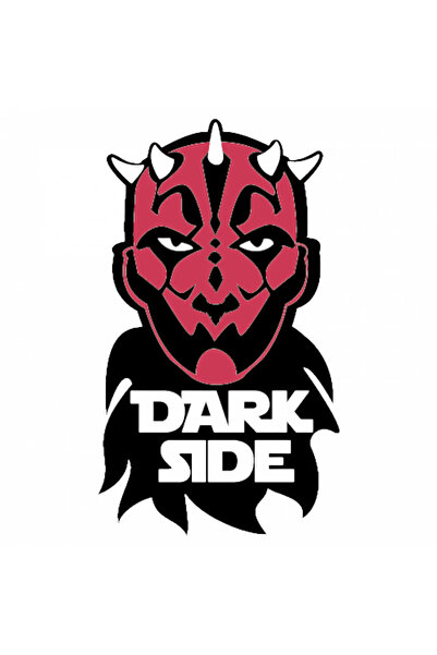 INOVATIX Set de 8 piese, autocolant Darth Maul partea întunecată Star Wars, I...