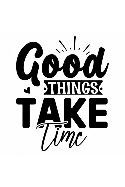 INOVATIX Σετ 8 τεμαχίων, Αυτοκόλλητο Τα καλά πράγματα χρειάζονται χρόνο, INOV...