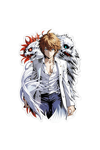 INOVATIX Set de 8 piese, autocolant băiat cu demoni, INOVATIX®. 6 cm