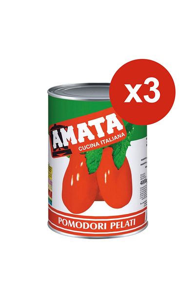 Amata whole tomatoes 400 g X 3 pcs
