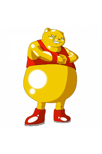 INOVATIX Set de 8 piese, autocolant Dragon Ball Botamo, INOVATIX®. 6 cm