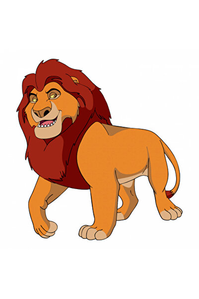 INOVATIX Σετ 8 τεμαχίων, Αυτοκόλλητο Βασιλιάς Λιοντάρι σε βόλτα, INOVATIX®. 6...