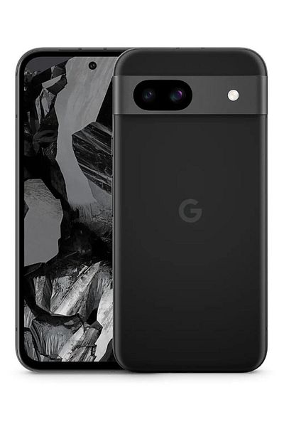 Google Pixel 8a, Black, 5G, 128GB, 8GB RAM, Tensor G3 Processor, AI Camera, 6.1" OLED Screen