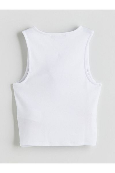 LC Waikiki New Season Crew Neck Crop - S5Lt60Z8