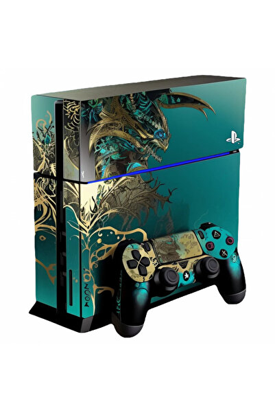 INOVATIX Set de 8 autocolante pentru consolă PS4 cu model de marmură, INOVATIX®. 6 cm