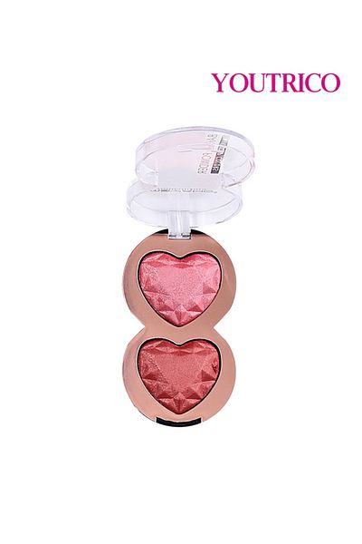 Youtrico Bicolor Fine flash,Blush&Eyeshadow&Body Highlights