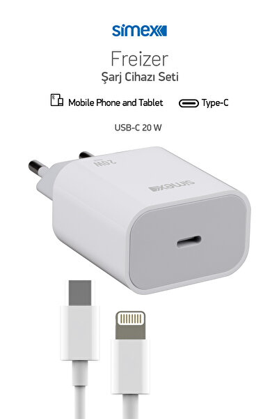 Simex Sarj Seti Sps-10 Freizer Pd / 20w Beyaz