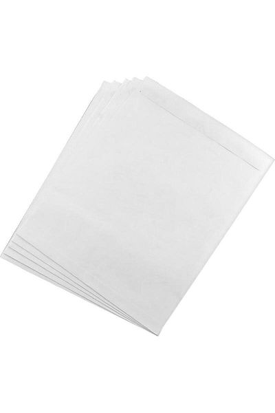 Roco مغلف تايفك المقاوم للتمزق - ١٢ بوصة × ١٦ بوصة، بولي إيثيلين عالي الكثافة (HDPE)، ذاتي اللصق، أبيض