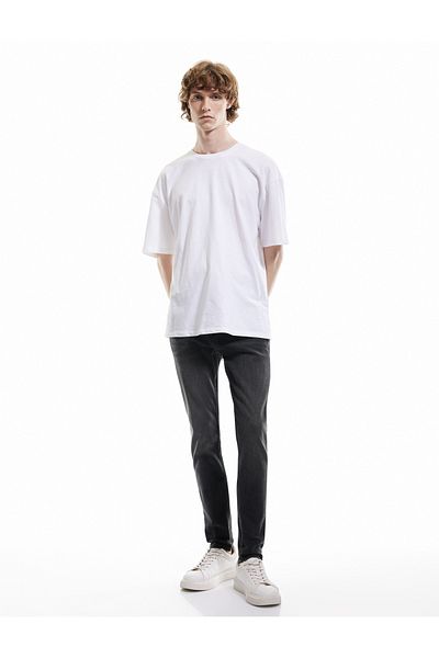 Koton Cotton Regular Waist Skinny Fit Jean Trousers - Michael Jean