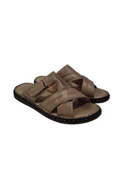 Esem 1143 Genuine Leather Men's Slippers