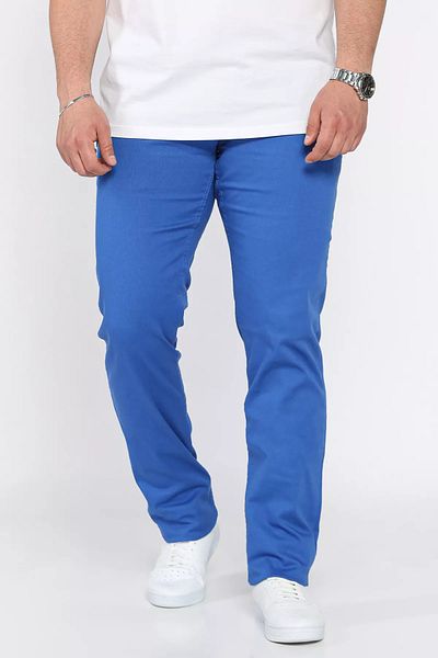 MİSHAR İTALİA Ανδρικό παντελόνι Sax Blue Gabardine