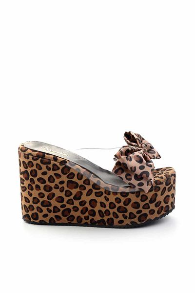 Bambi Leopard Women's Slippers K04534020204