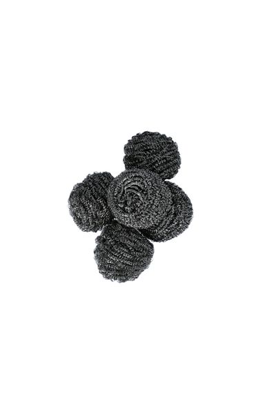 Liveda 5-Piece Inox Spiral Scourer Silver