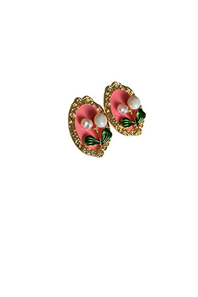 DORA-SS Earrings Artistic Pearl Grained New Season Elegant