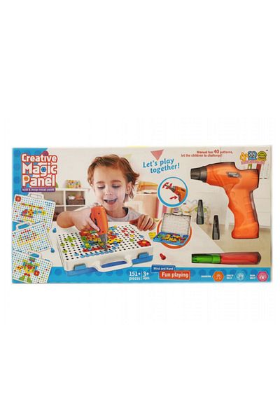 Teno 4in1 Teno® Educational and Interactive Toy, 151 pieces, STEM development, montessori, multicolor