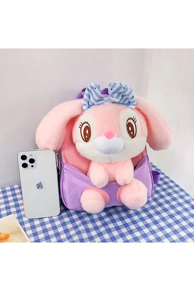 Roco Bunny Kinder Backpack White/Pink