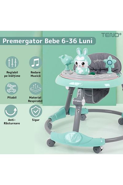 Teno PREMERGATOR REGLABIL BEBE VERDE - TENO